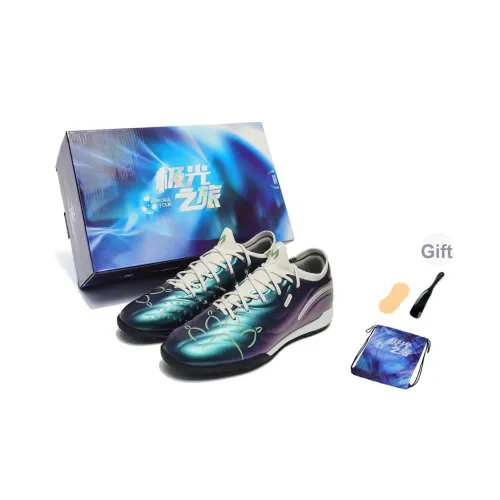 KELME Master 2,0 TF Шипы Искусственные Шипы Амортизация Износостойкие Футбольные Бутсы Унисекс Starry Sky Фиолетовый