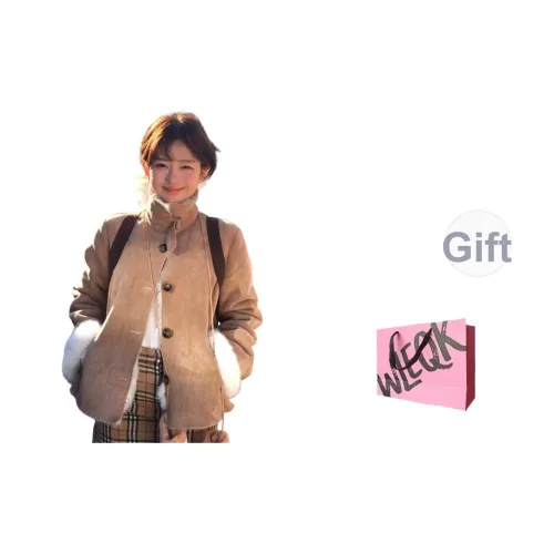 CTRTRC Хаки Женские Меховые изделия