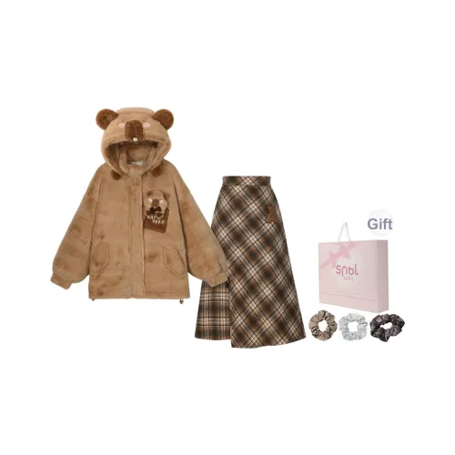 SNBL Куртка+Юбка Женские Комплекты с юбкой