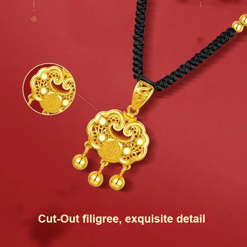 JINLIUFUJIXIANG S925 Sterling Silver Necklaces Unisex-25