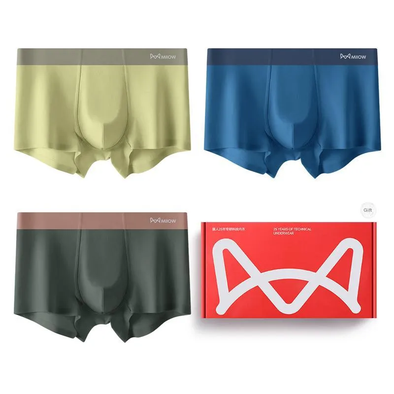 MIIOW Underpants Men's Box 3 Pack-8