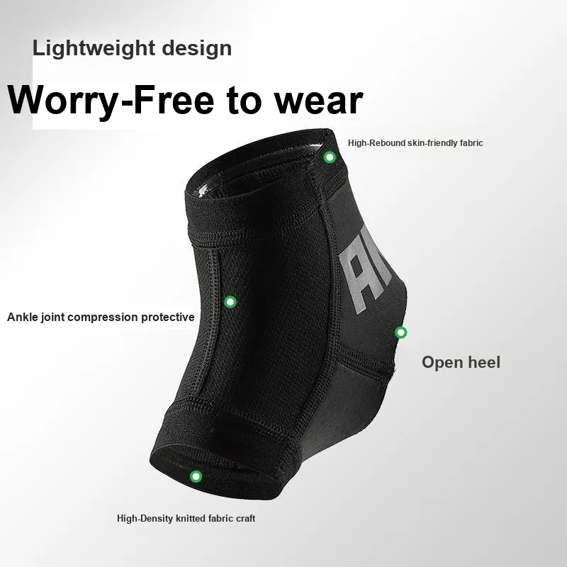 Anta Ankle Braces Soccer Basketball Running Everyday Fitness Unisex Polyamide Polyester Elastane-3