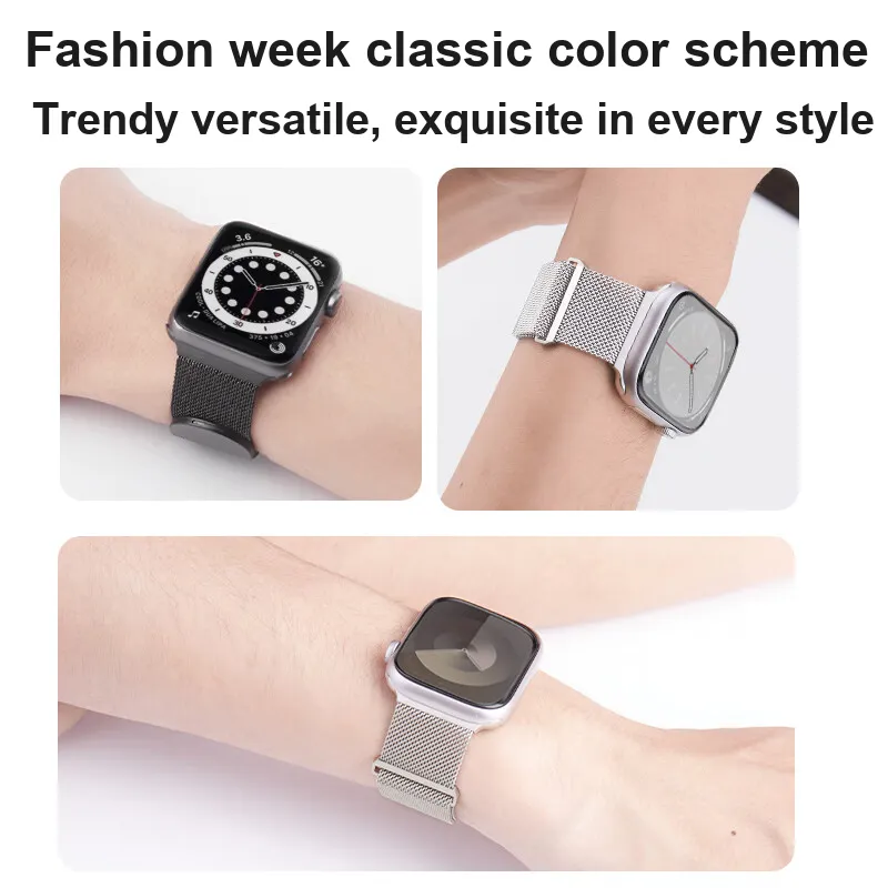 Fly Apple Compatibility Watch Band Stainless Steel Material-4