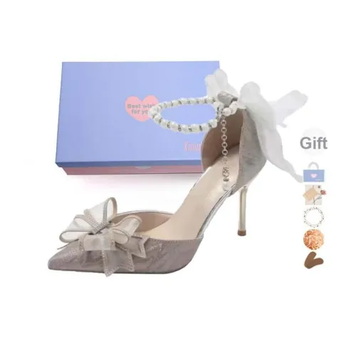 Xingdiman Низкий каблук Высокие каблуки Женские Набор в подарочной коробке