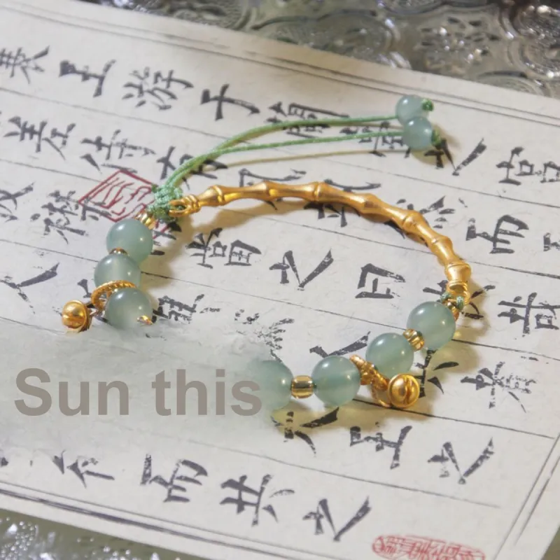 MEOBURLIY Colored Glaze Bracelets Women's-1