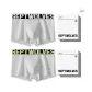 Box 2 Pack (White+White Yellow)