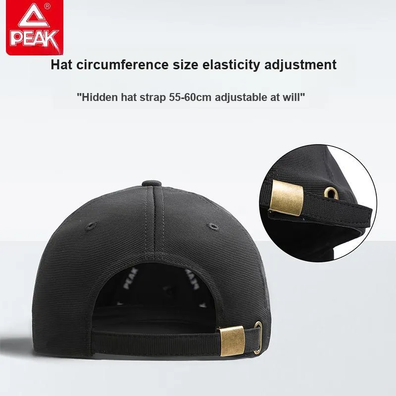 PEAK Cotton Baseball Caps Unisex-3