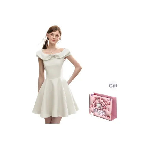 FLIM Короткий рукав Платье Женское