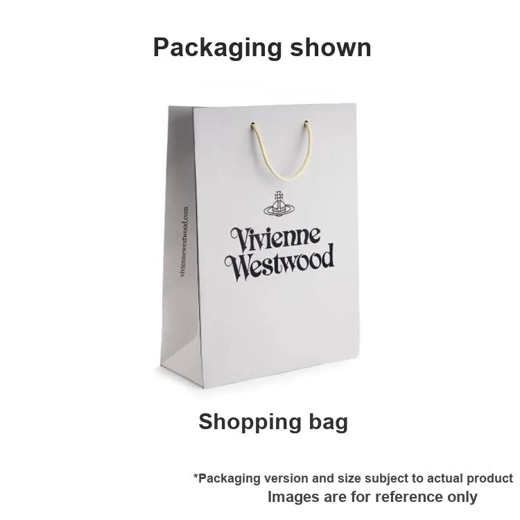 Vivienne Westwood DAISY Calfskin Bucket Bag, Shoulder Bag, Crossbody Bag, Handbag Women's Light Blue-4