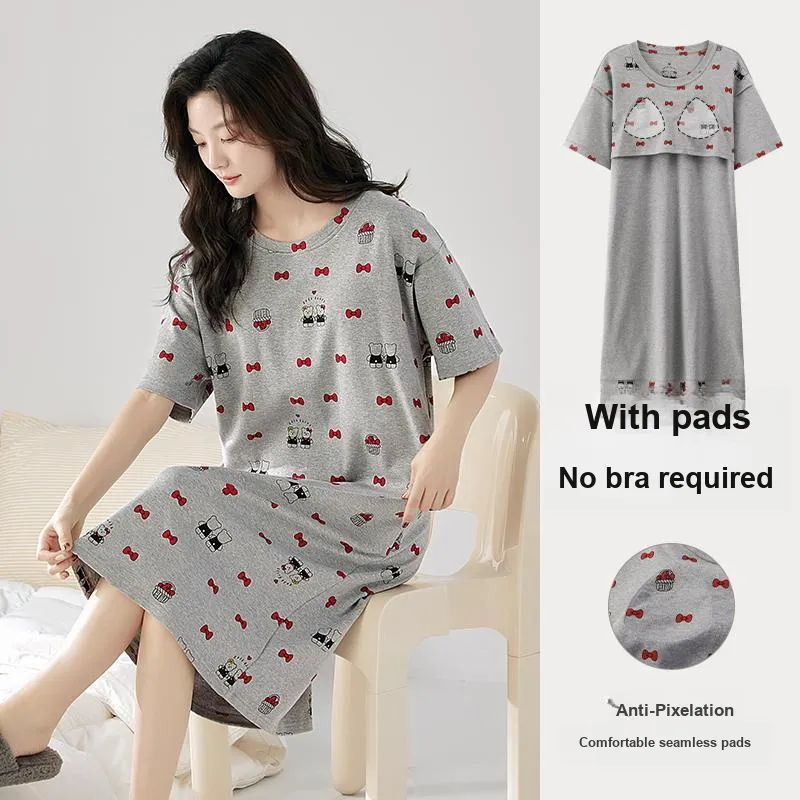 MADALLO Women's Nightgowns-1