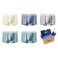 5 Pack (Gray Green+Gray Green+Ecru+Dusty Blue+Light Gray)