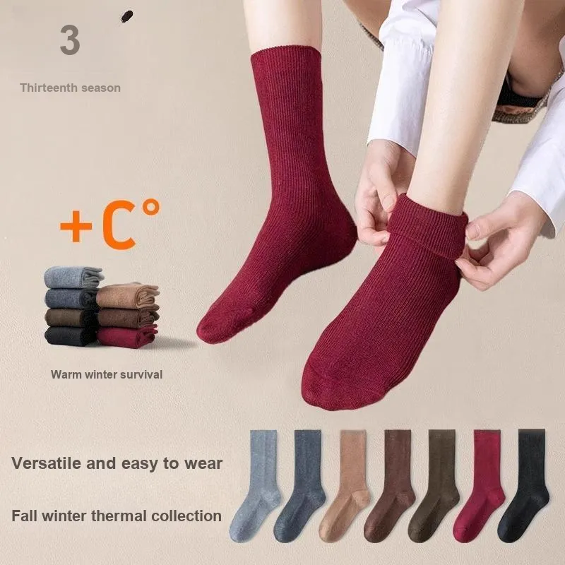 Thirteen day Season Mid Calf Socks Women's 3 Pack-25