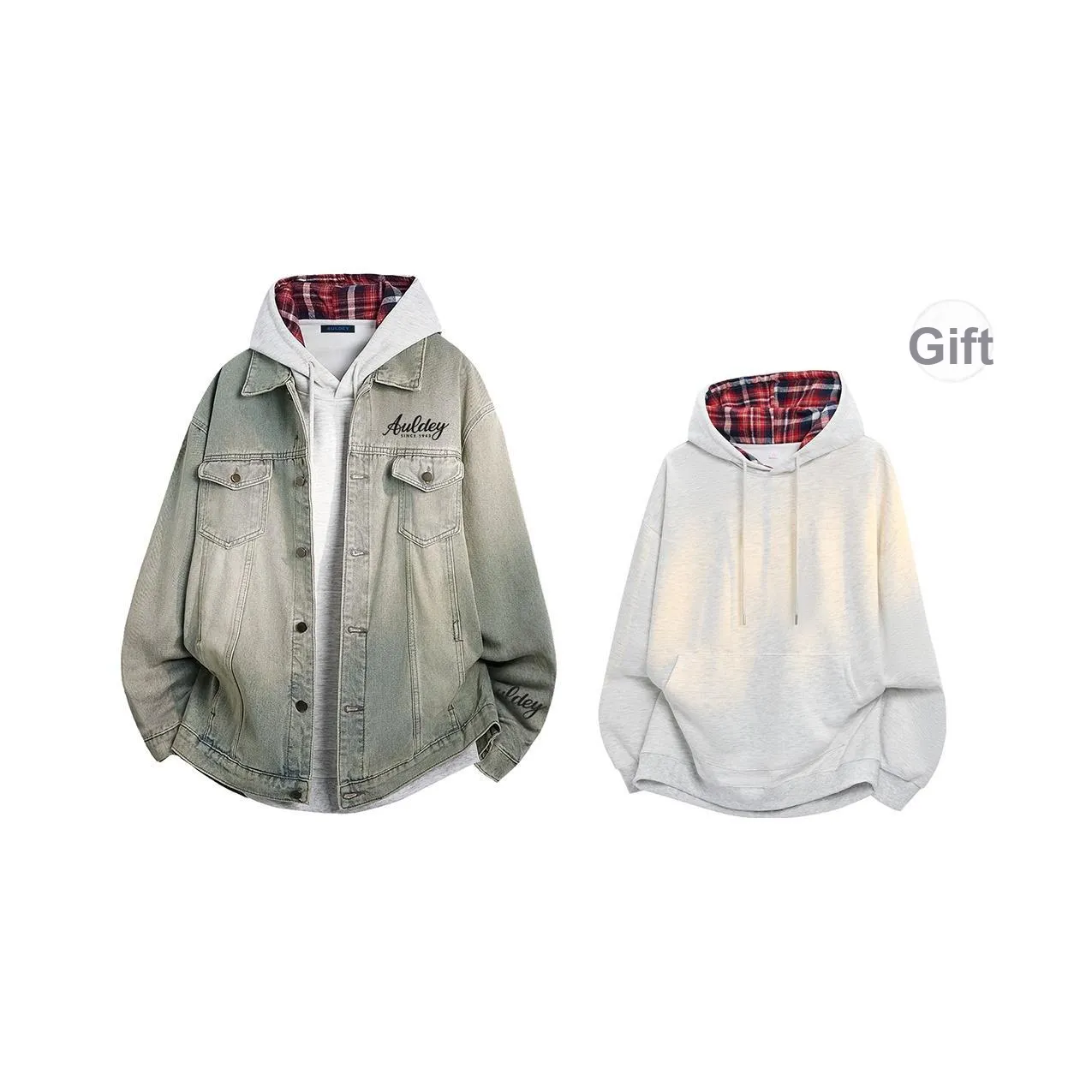 AULDEY Унисекс Джинсовые Куртки