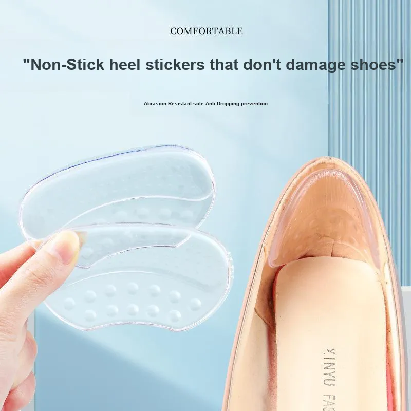 AAJF Transparent Gel Insoles Unisex-1
