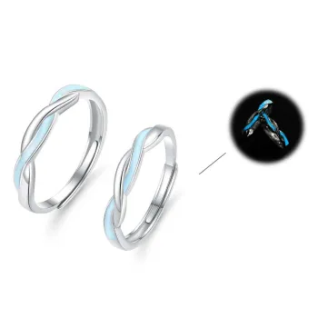 LAOYINFANG S999 Silver Full Silver Ring Unisex