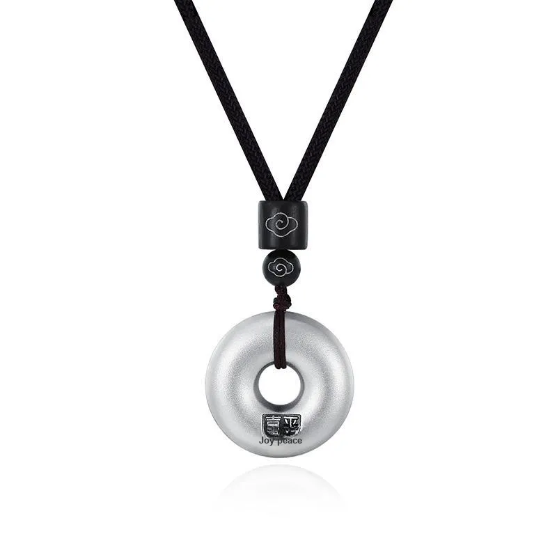 Mini&yaya S999 Fine Silver Necklaces Unisex-19