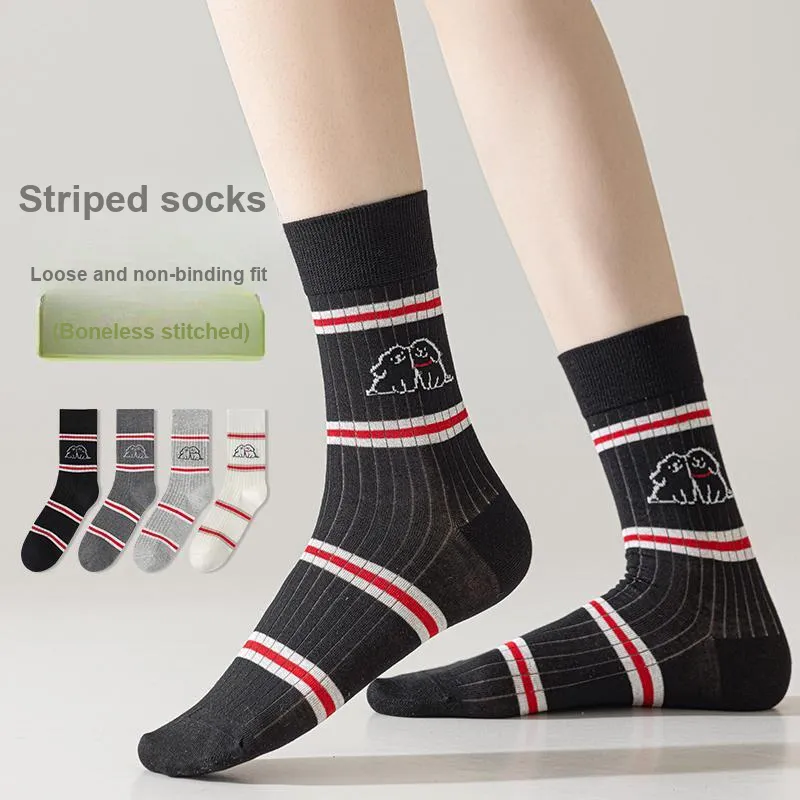 GRACEWELL Mid Calf Socks Women's Combo Set-23