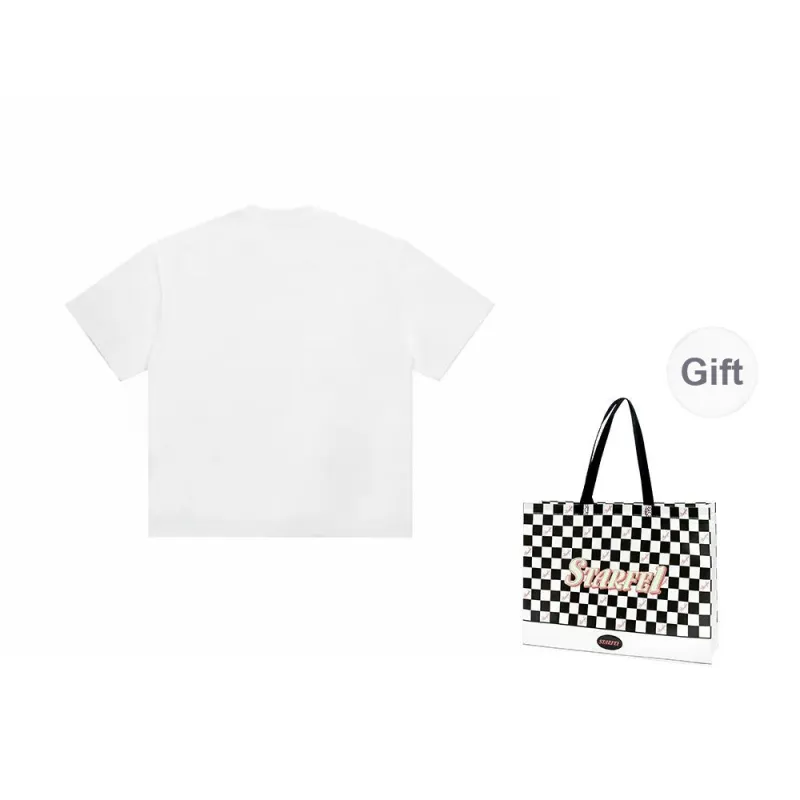 STARFEI T Shirts Women's White-1