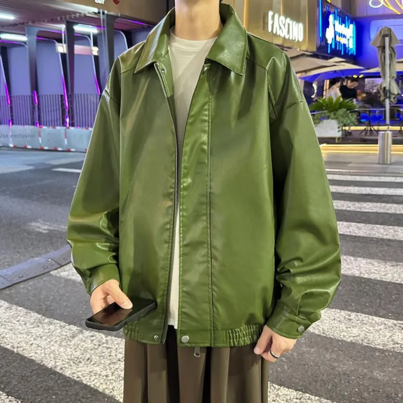 ZONEiD Leather Jackets Unisex-47