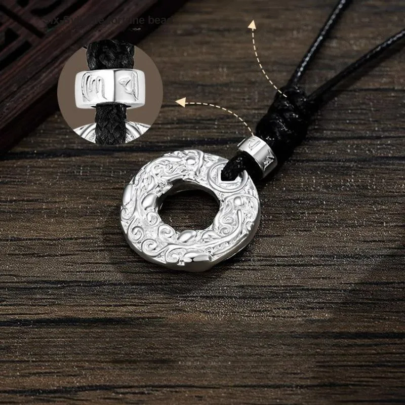 Shang Yinfu 999 Fine Silver Sterling Silver Necklaces Women's-1