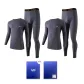 Carbon Gray+Carbon Gray (Box 2 Clothing Sets)