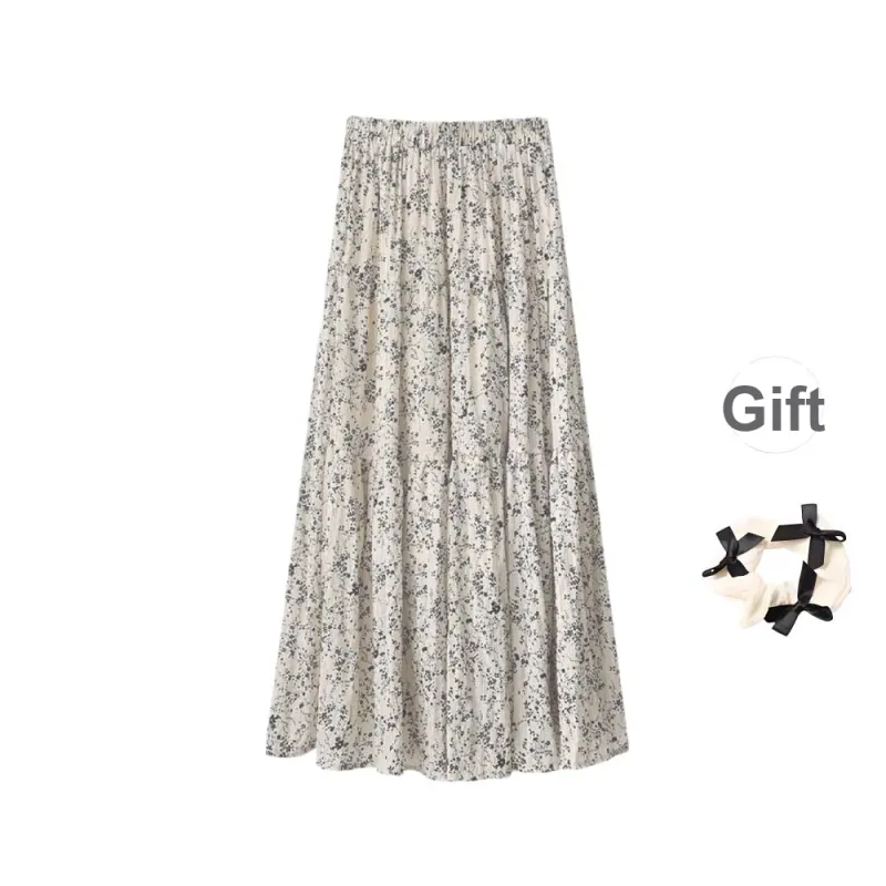 TURN UP Casual Long Skirt Women's-1
