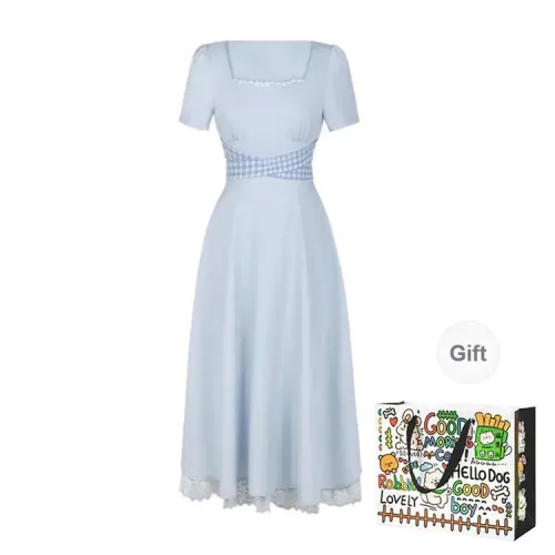 Dippanis Short Sleeved Dress Women's
