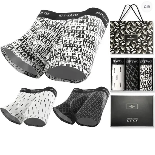 SEPTWOLVES Boxer Shorts Men's Box 3 Pack