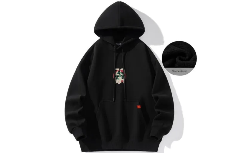 ZMOH Fleece Lined Hoodie Unisex-7