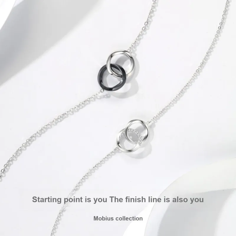 FANCI S925 Silver Necklaces Unisex-5