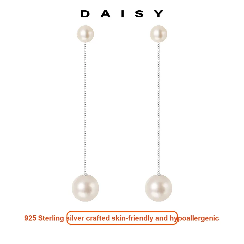 Daisy Dream 925 Sterling Silver Earrings Women's-2