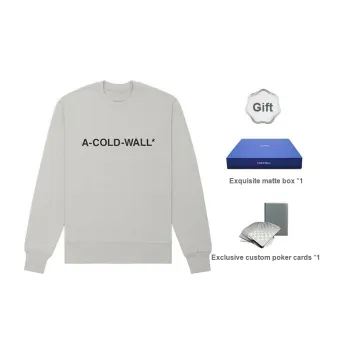 A COLD WALL* Sweatshirt Unisex Light Gray