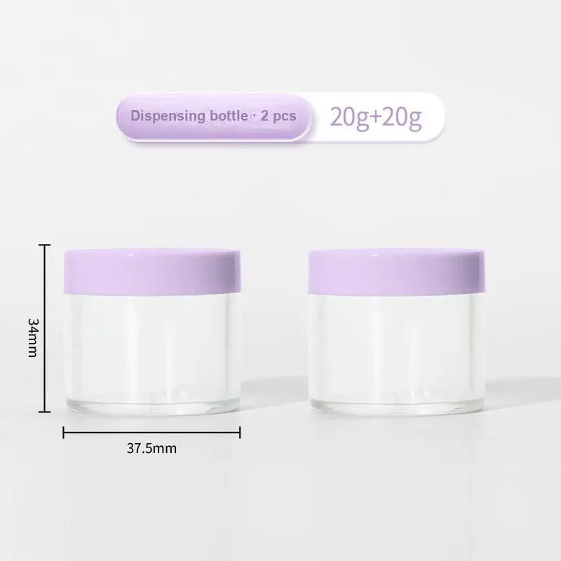NILIYA Portable Multicolor Face Cream Dispenser Bottles-22