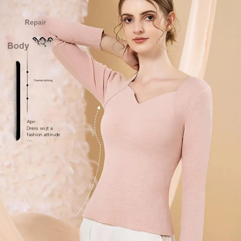 MIIOW Women's Thermal Tops-5