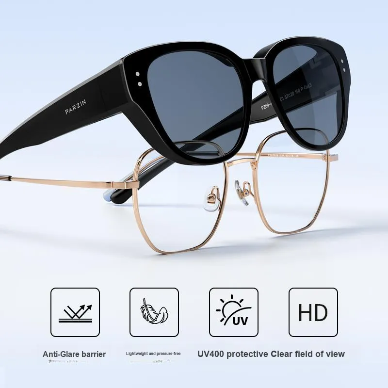 PARZIN TR90 Cat Eye Sunglasses Unisex-1