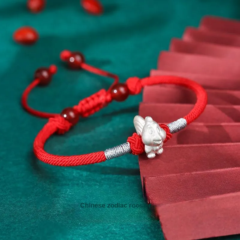Nine Music 999 Fine Silver Hand Rope Unisex-67
