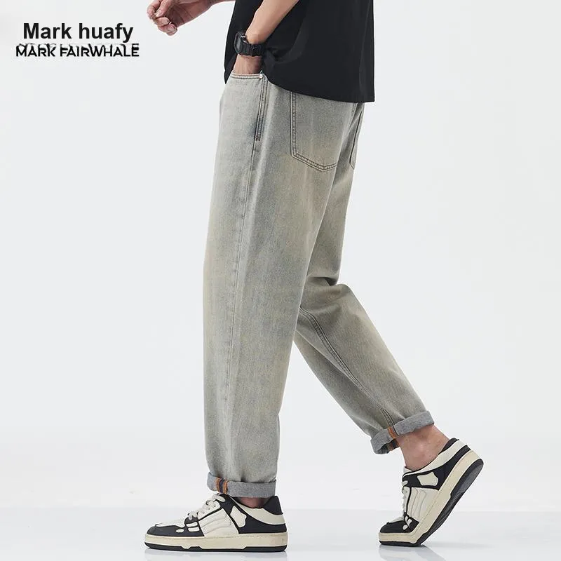 FAIRWHALE Jeans Unisex Blue-4