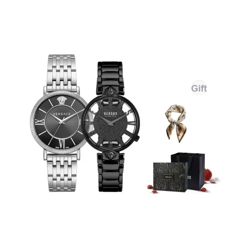 VERSACE Кварцевый механизм Унисекс Часы 42 мм Серый