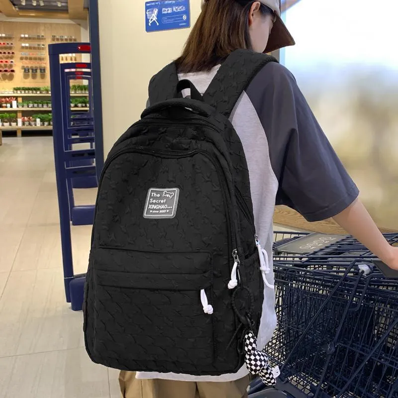 Venerable Brahma Nylon Backpack Women's White/Black/Khaki/Green/Blue/Pink-7