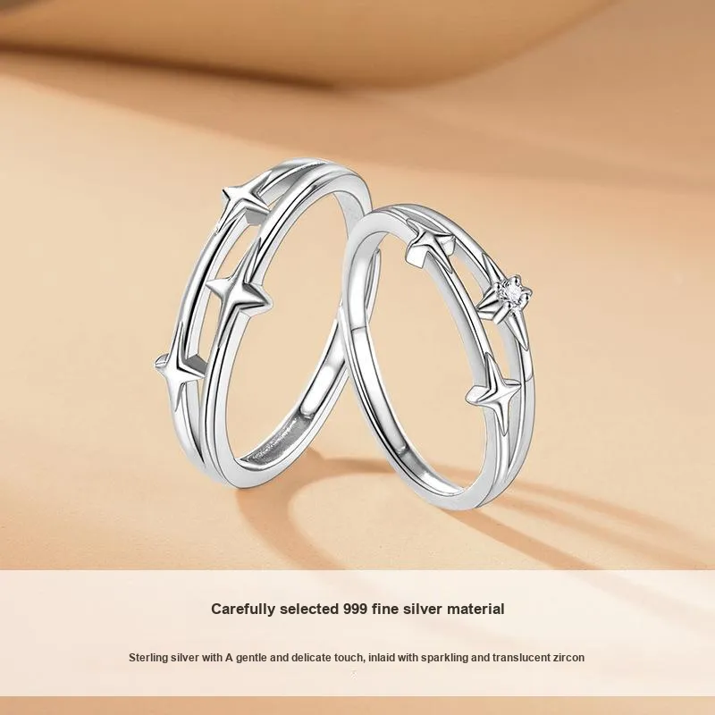 U state 999 Fine Silver Rings Unisex-3