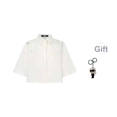 Karl Lagerfeld Рубашка Женская Белая