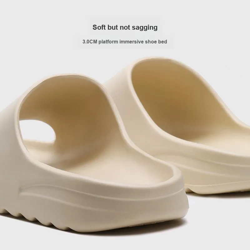Yu Pu Platform Home Slip Resistant Abrasion Resistant Squashy And Bouncy Feeling Indoor Household Fashion Eva Slippers-3