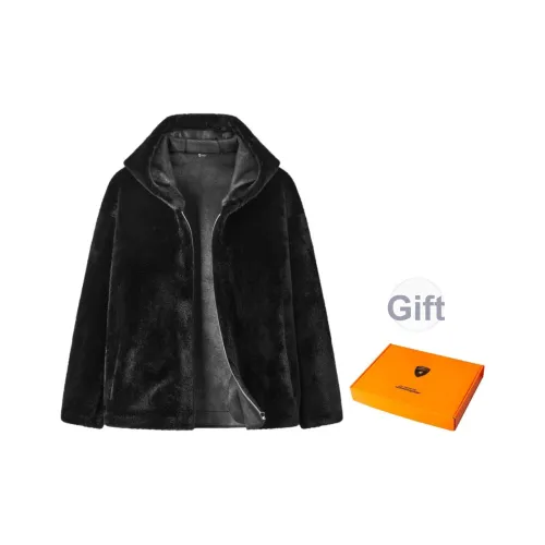 AUTOMOBILI LAMBORGHINI Хлопковый пуховик унисекс