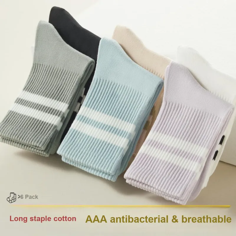 H YXIANG Mid Calf Socks Women's-7