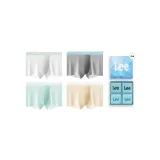 Box 4 Pack (White+Premium Gray+Lemon+Mint Green)