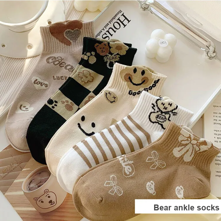 Gentle Welcome No Show Socks Women's 5 Pack-3
