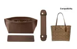 [Dark Brown Three-Piece Set]Open Top Liner+Invisible Shoulder Pads+Bottom Pad