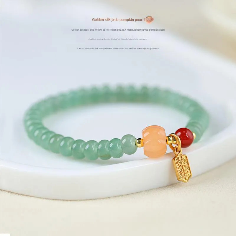 SHUZHUO Aventurine Bracelets Unisex-5