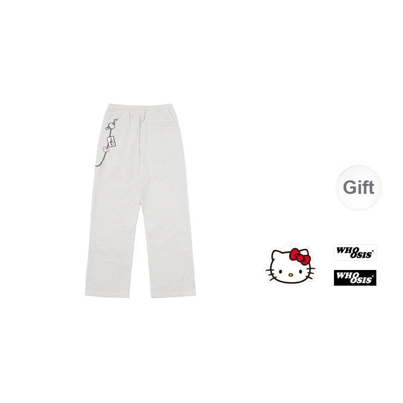 WHOOSIS Knitted Sports Pants Unisex-1