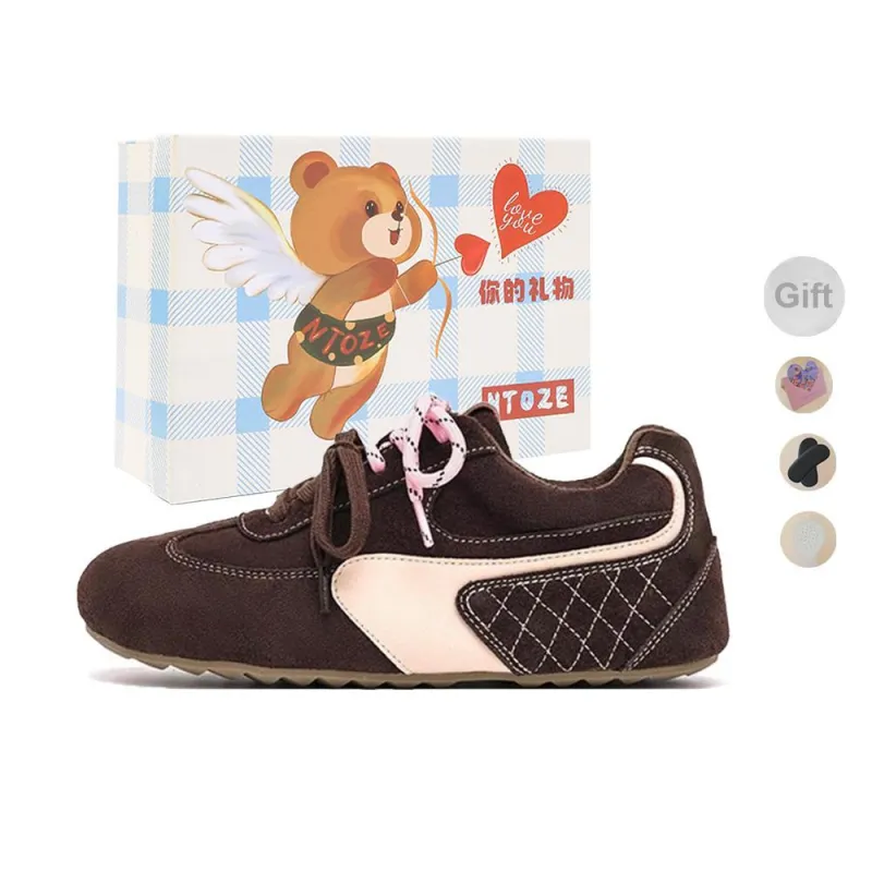 NTOZE Durable Breathable Low Top Casual Shoes Women's Gift Box Set-3